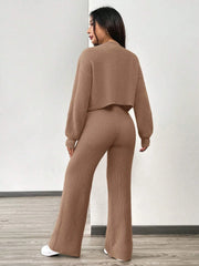 Ultra-Soft Knit Set for Women – Cozy Comfort & Style for Fall & Winter